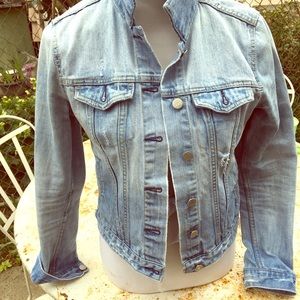 Distressed Denim jacket